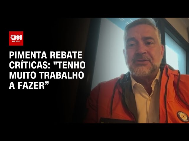 Pimenta rebate críticas: "Tenho muito trabalho a fazer" | CNN ARENA