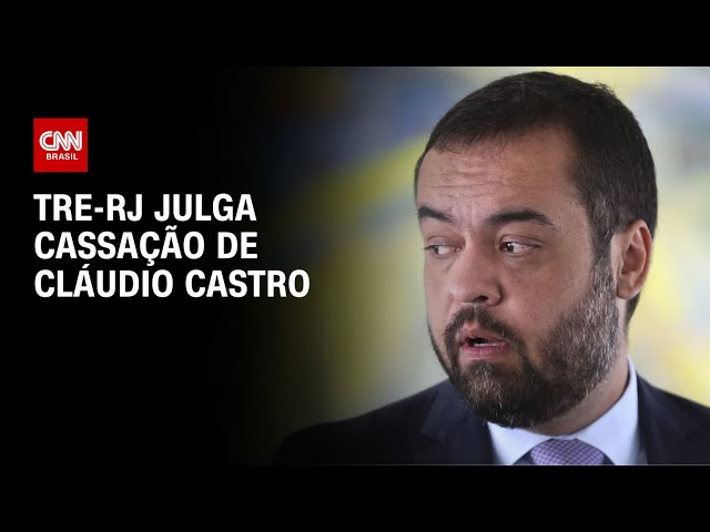 ⁣TRE-RJ julga cassação de Cláudio Castro | CNN ARENA