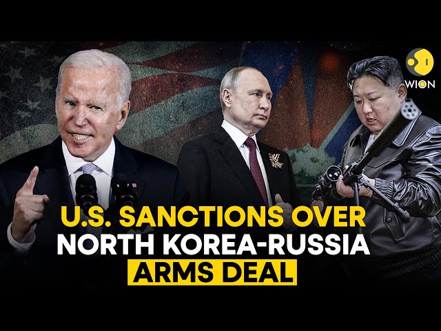 ⁣US announces new sanctions over North Korea-Russia arms transfers | WION Originals