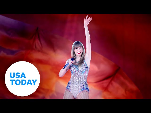 ⁣Taylor Swift Eras tour invades Sweden, age restriction of 13 and older | USA TODAY