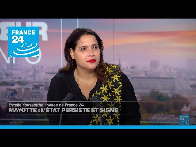 Estelle Youssouffa : "Notre pays nous a oubliés" • FRANCE 24