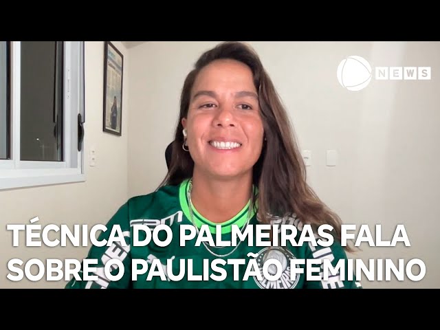 ⁣Paulistão Feminino 2024: Camilla Orlando fala sobre planos para o Palmeiras na competição