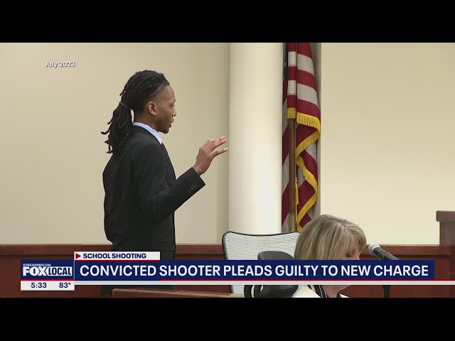 ⁣Timberview High School shooter pleads guilty to new charge, avoids second trial