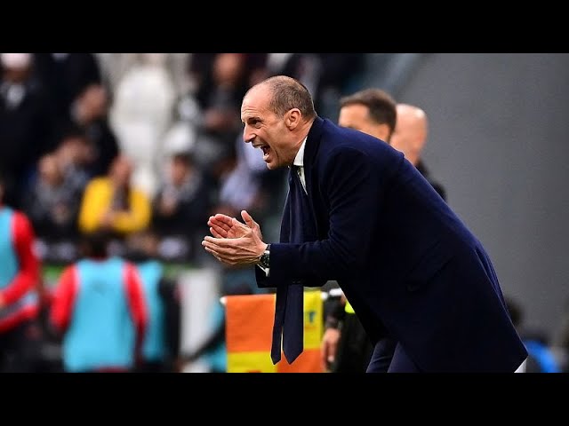 ⁣La Juventus despide a Allegri por su bronca con los árbitros