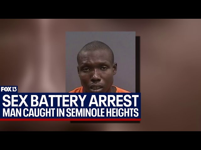⁣Man accused of raping woman in Seminole Heights