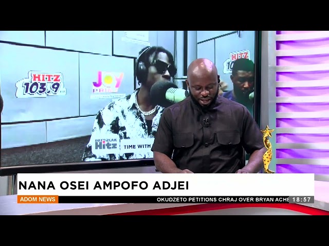 ⁣King Paluta urges artists to choose positivity over profanity - Anigyee - Adom TV Evening News.