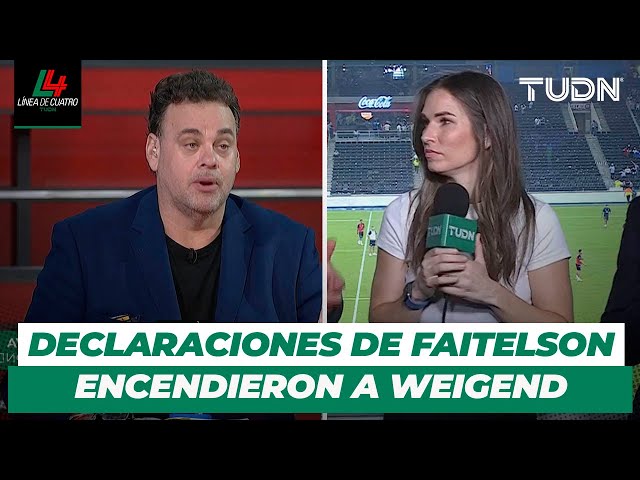  Faitelson y Caro Weigend SE ENGANCHARON  Por CRÍTICA a Rayados | TUDN