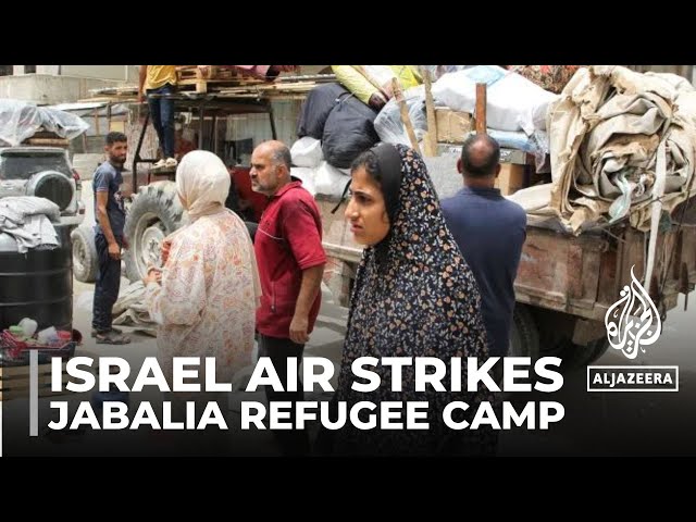 ⁣Displaced people targeted: At least six killed in Jabalia refugee camp in Gaza