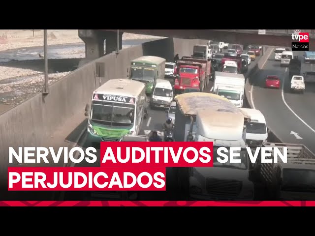 ¡Atención! Contaminación sonora genera graves perjuicios en nuestra salud