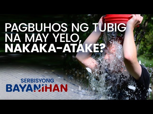 ⁣Mali bang magbuhos ng tubig na may yelo ngayong tag-init?