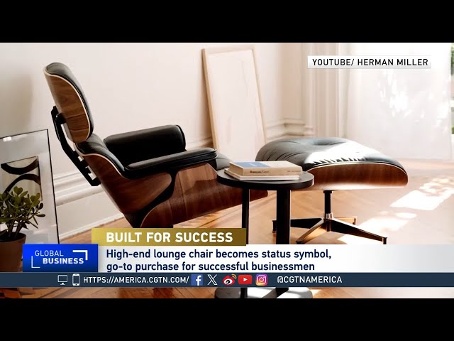 ⁣Global Business: High-end lounge chair new corporate status symbol