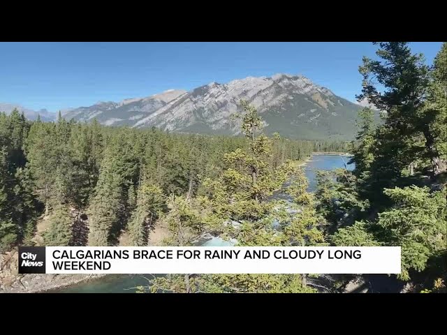 ⁣Calgarians brace for rainy and cloudy long weekend