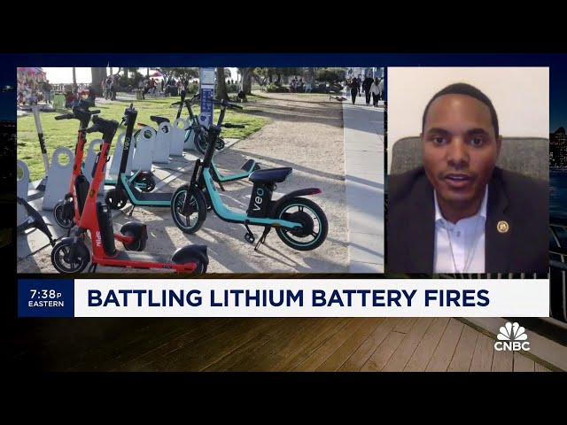⁣Rep. Ritchie Torres talks lithium-ion battery safety legislation