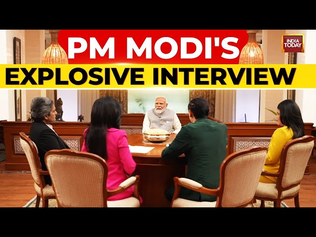 ⁣The Biggest Interview Of 2024: PM Modi's Most Explosive Interview On India Today | Elections 20