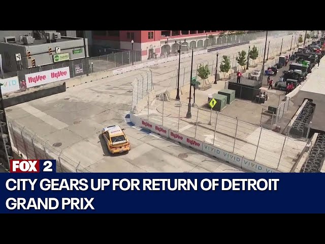 ⁣Detroit Grand Prix two weeks out