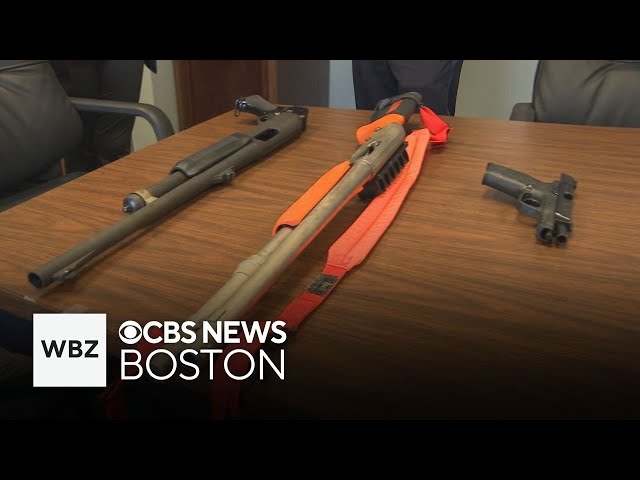 ⁣Looking at different ways Massachusetts police departments dispose of guns