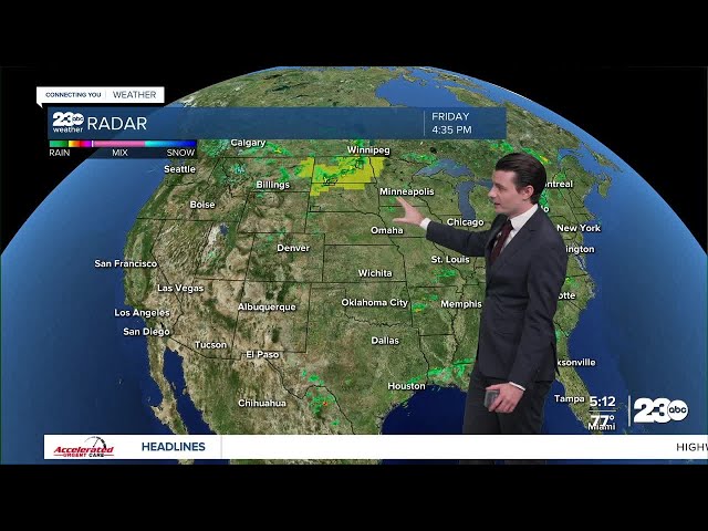 ⁣23ABC Evening weather update May 17, 2024