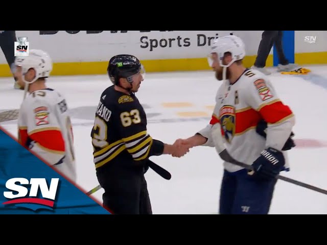 ⁣Bruins and Panthers Exchange Handshakes After Six-game Series