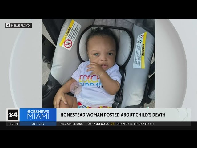 ⁣Homestead woman posted about child's death