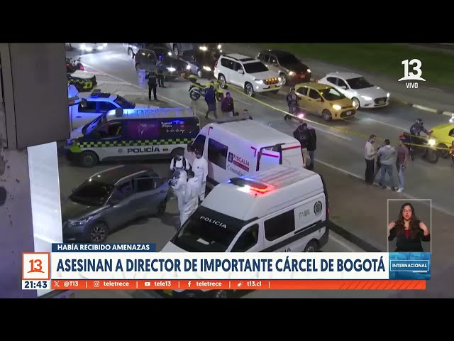 ⁣Crisis carcelaria en Colombia: Asesinan a director de importante cárcel de Bogotá