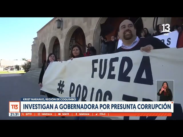 ⁣Investigan a gobernadora Krist Naranjo por presunta corrupción en Coquimbo