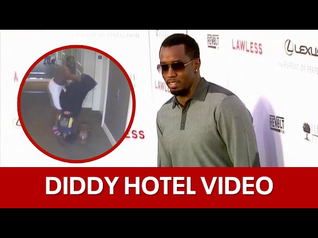 ⁣Sean "Diddy" Combs attacks Cassie, video shows