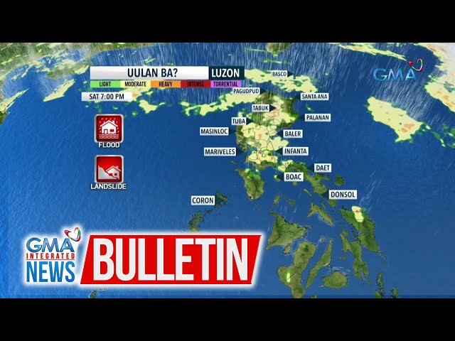 ⁣Asahan pa rin ang pag-ulan sa malaking bahagi ng bansa ngayong araw | GMA Integrated News Bulletin