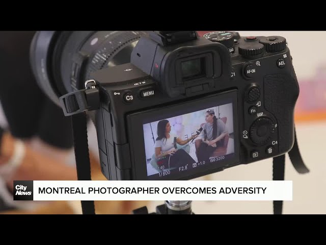 ⁣Montreal photographer celebrates one year of new studio after fire