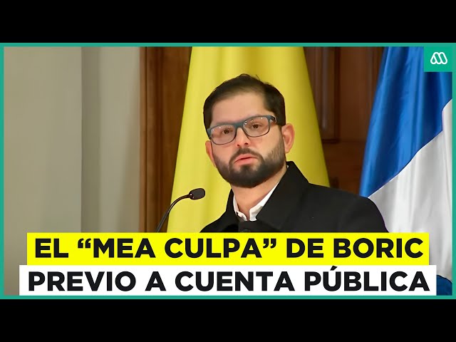 ⁣"Es parte del trabajo": Boric realiza un "mea culpa" previo a su tercera Cuenta 