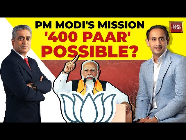 ⁣Democratic Newsroom With Rajdeep Sardesai & Rahul Kanwal: Is PM Modi's Mission '400 Pa