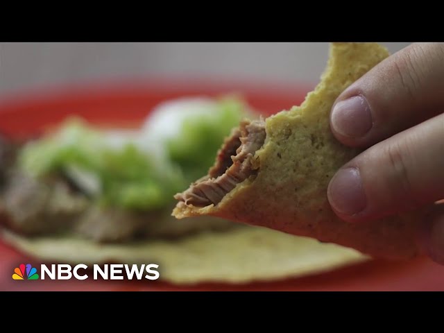 ⁣Mexican taco stand earns first Michelin star