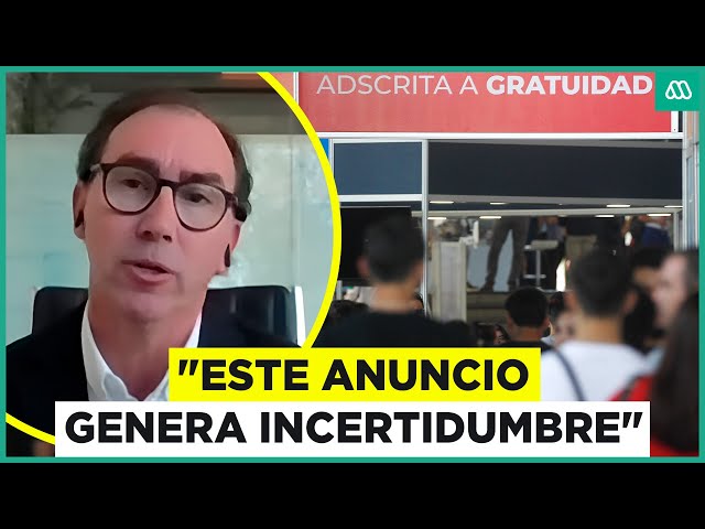 "Este anuncio genera incertidumbre": Ex ministro de Educación por plan de condonación del 