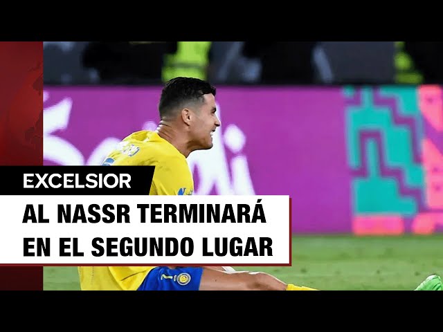 ⁣Cristiano Ronaldo falla gol 'cantado' y Al Nassr deja escapar triunfo al 90+10'