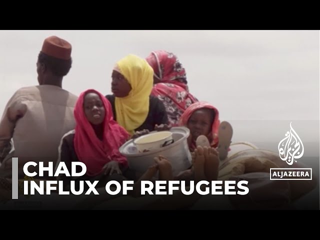 ⁣Hundreds arrive every day: Chad overwhelmed with people fleeing violence