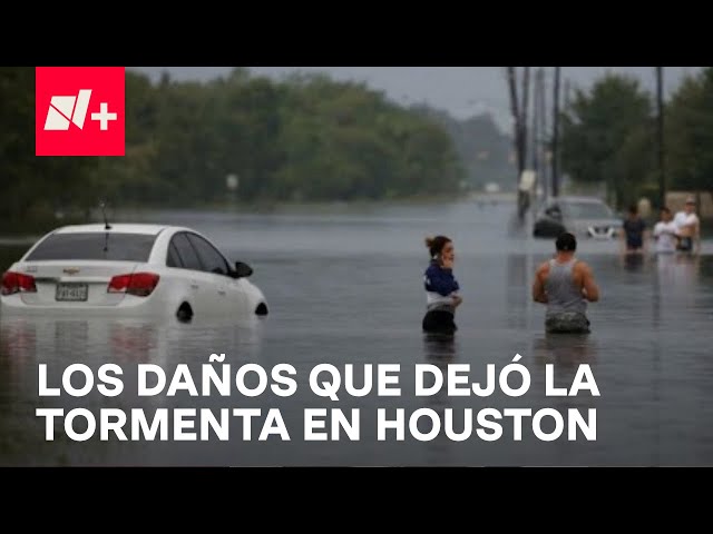 ⁣Tormenta severa impacta Houston, Texas, con vientos similares a los de un huracán - En Punto