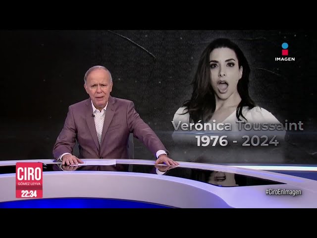 ⁣Rendimos homenaje a Verónica Toussaint | Noticias Ciro Gómez Leyva | Programa Completo 17/mayo/2024