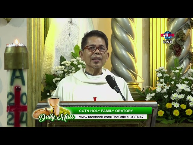 18 MAY 2024-  HOMILY  by Rev.  Fr.  Jose Adonis Dondon  Aquino