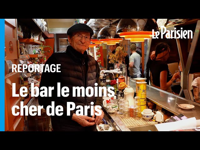 ⁣« 1,40 € le verre de vin » : avec ses prix bas, le bar le moins cher de Paris se met dans le rouge