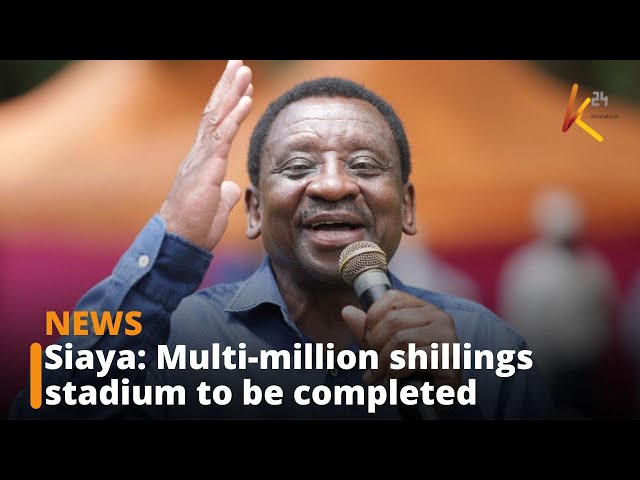 ⁣Multi-million shilling Siaya stadium to be completed in three months, Says Orengo