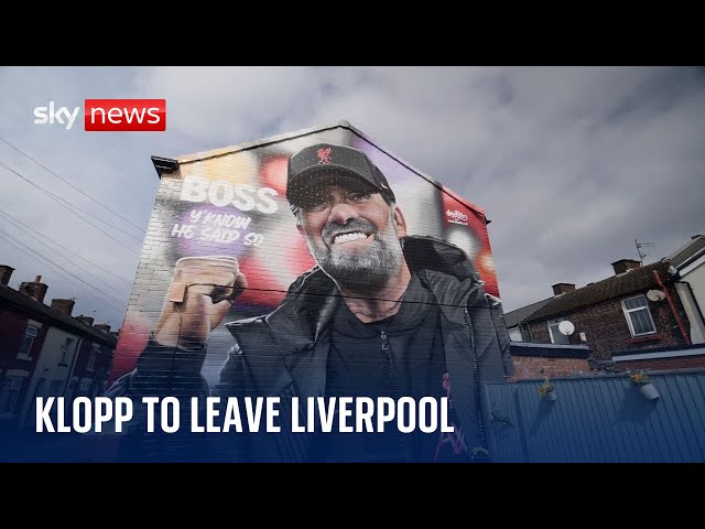 ⁣Liverpool fans prepare to say an emotional farewell to manager Jurgen Klopp