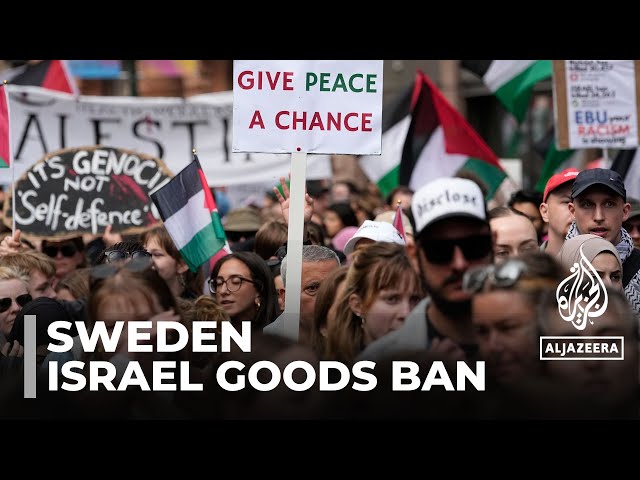 ⁣Sweden’s Israel goods ban: Gothenburg plans 'occupying power' law