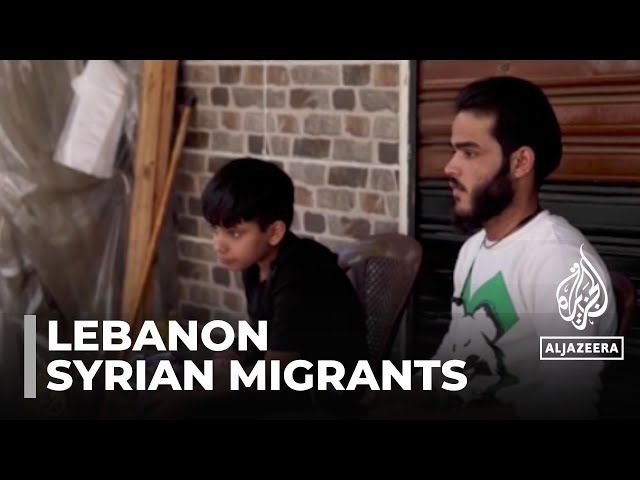 ⁣Syrian refugee crisis: Lebanese authorities intensify crackdown