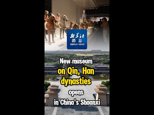 ⁣Xinhua News | New museum on Qin, Han dynasties opens in China's Shaanxi