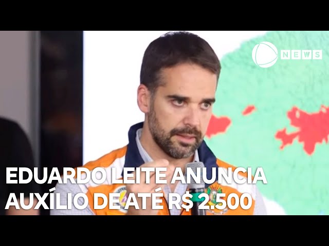 ⁣Governador anuncia pagamento de até R$ 2.500 a famílias afetadas por enchentes