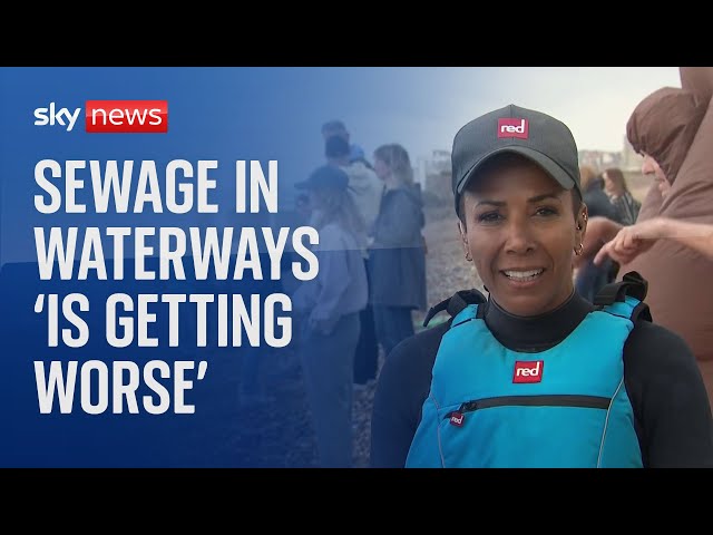 ⁣Dame Kelly Holmes on why she's joined the fight against waterway pollution