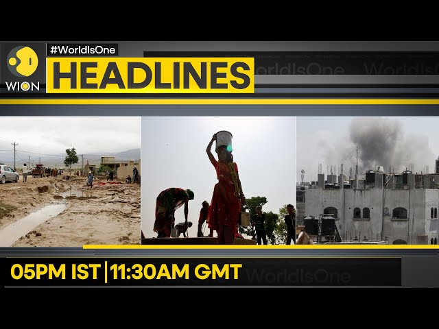 ⁣North India simmers under heatwave | Israel sets up OPS in Jabalia, Rafah | WION Headlines