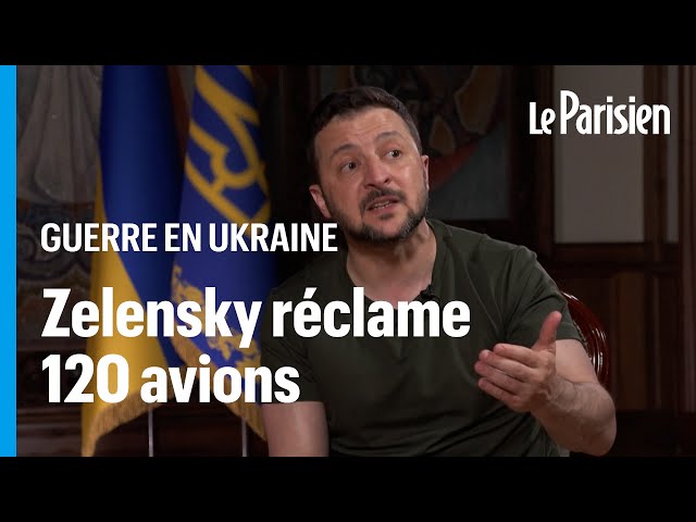 ⁣« Nous ne pouvons rien faire face à leurs systèmes » : Zelensky évoque l'avancée russe sur Kark