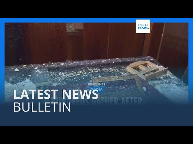 ⁣Latest news bulletin | May 18th – Midday