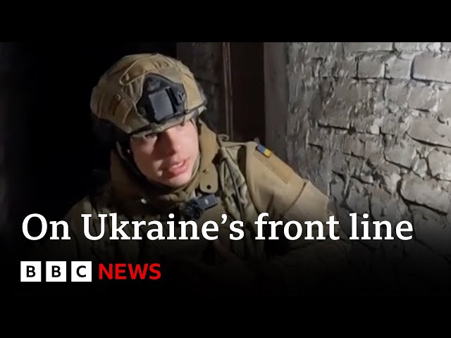 ⁣Ukraine front line near Kharkiv situation ‘dynamic and tense’ | BBC News