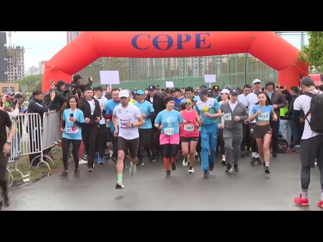 ⁣Елордада Run for Autism марафоны өтті